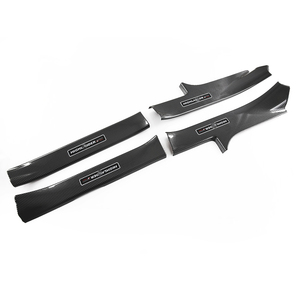 Plaque <span class=keywords><strong>de</strong></span> protection <span class=keywords><strong>de</strong></span> porte en acier inoxydable pour 2022 outlander, bienvenue, garniture - Product Image 4