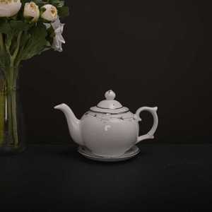 Juego de té de cerámica Vintage de lujo de 500ml, taza de porcelana ovalada de estilo británico, Material de PC de gran venta para comedor, hospitalidad, venta al por mayor - Product Image 3