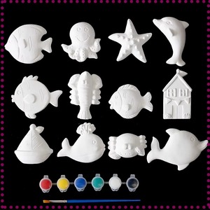 Easter <b>Rabbit</b> Plaster Doll Coloring <b>Toys</b> DIY Graffiti Set <b>for</b> Children's Intellectual Development Model Coloring - Product Image 5