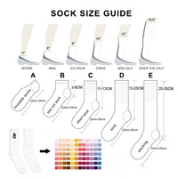 Geringe Mindestbestellmenge OEM Damen Baumwoll-Crew-Socken mit Eigenem Logo, Atmungsaktive Einweg-Sportsocken in Schwarz und Weiß mit Gestricktem Logodruck