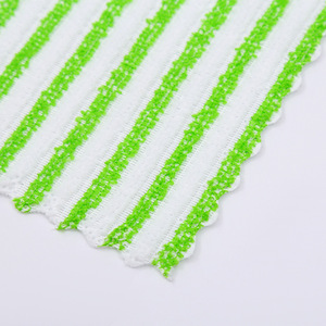Essuie-vaisselle rayé absorbant épaissi en microfibre, serviette de cuisine bicolore à bord étroit pour casseroles et poêles - Product Image 3