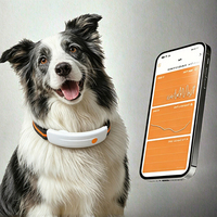 Traceur GPS Cutepet AI 4G Beidou avec surveillance de la santé, suivi en temps réel, fréquence cardiaque, étanche IP67 pour chats et chiens