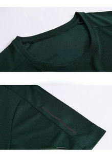 Camisetas Deportivas de Manga Corta para Correr, Secado Rápido, Transpirables, Ligeras, con Logotipo Personalizado, para Fitness al Aire Libre - Product Image 5