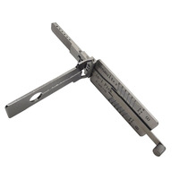 Lishi Serrurier outils Pour Renault V.2 2 en 1 et décodeur d'allumage de voiture et serrure de porte