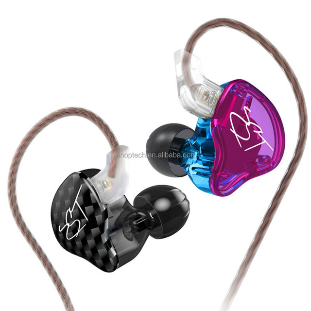 KZ ZST Professional in Ear Monitor Earphone Hybrid Technology 1BA+1DD Dynamic Bass Clear Treble Wired Music Headset