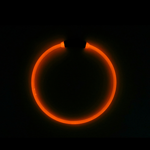 Collar de perro LED recargable por USB reflectante Animal sólido TPU brillo seguridad estándar correa para mascotas accesorios para caminar perros iluminados - Product Image 5