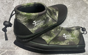 Sinodiving Heavy Duty néoprène fermeture éclair pêche Wading bottes imperméable anti-dérapant feutre semelle clouté roches à des fins de sauvetage - Product Image 6