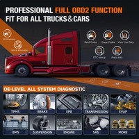 Scanner Diagnostico ANCEL V6 HD 2025 per Camion Diesel, Rigenerazione DPF, Codifica ECU, Programmazione Bidirezionale OBD2 Elettronico