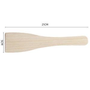 Mini <span class=keywords><strong>spatule</strong></span> en bois de bambou pour dortoirs étudiants, écologique, durable, sans danger pour les aliments, petit ustensile de cuisine en bois - Product Image 6