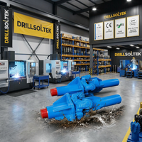 Буровое долото Drillsoltek HDD: Сварной шарошечный инструмент для бурения твердых пород