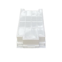 Boîtes de stockage logistique en plastique de qualité alimentaire, empilables, couleur blanche, pour la chaîne du froid, vente en gros