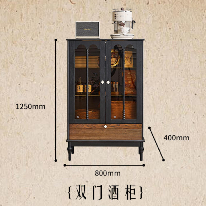 Meuble bas, 80*40*125 (bois de pin)