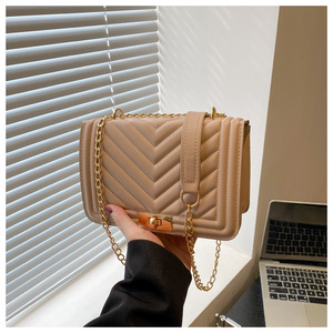 Borsa a tracolla da donna 2026 estiva alla moda tinta unita casual impermeabile con cerniera facile da abbinare pratica piccola quadrata per il pendolarismo - Product Image 5