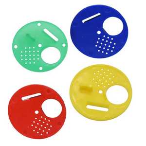 Porta in Plastica per Arnia, Uscita Singola Rotonda per Api, Ventilazione per Alveare, Strumenti per Apicoltura - Product Image 1