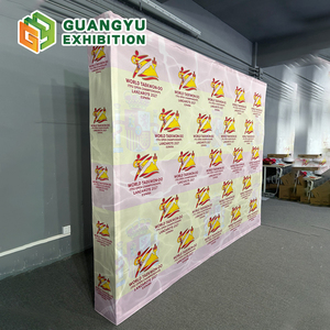 Espositori Economici Personalizzati 8ft 10ft 20ft per Fiere, Banner e Pareti Espositive in Tessuto Tensionato, Display Pop-up - Product Image 2