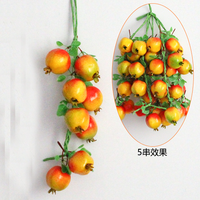 CAWELL Artificielle Légumes Fruits Publicité Affichage Simulation 3D Promotion Cadeaux Simulation Alimentaire Décoration de La Maison Modèle