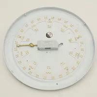 Plafonnier LED intelligent rond moderne simple de style SMD PUZHUOER pour salon et chambre à coucher, montage en surface, 18W