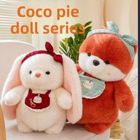 Peluche Lapin Coco Anime avec Rembourrage en Coton PP Ultra Doux pour Filles de 8 à 13 Ans – Cadeau Confortable – Vente en Gros