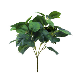 Tizen, venta al por mayor, hoja de rama larga Artificial, planta verde, hoja Artificial para la decoración del hogar y del Hotel - Product Image 5