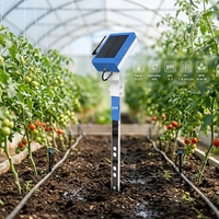 Capteur de sol tout-en-un 4G/LoRa pour agronomie : NPK, température, EC, salinité, pH, humidité pour agrumes et légumes (OEM)