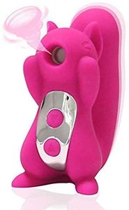 GF Klitoris-Sauger in Eichhörnchenform mit Starker Zunge, Vibrator mit 10 Mustern, Nippel-Sauger, G-Punkt-Stimulator, Lila Eichhörnchen-Vibrator für Frauen - Product Image 6