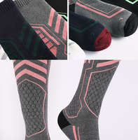 Chaussettes épaisses d'hiver pour la course à pied en plein air, les genoux, les sports de route, le marathon, la course en nylon et l'aéro, avec logo personnalisé, chaussettes de ski de compression