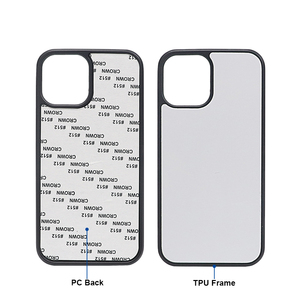 <span class=keywords><strong>Coque</strong></span> de téléphone vierge antichoc en TPU+PC avec plaque en aluminium, personnalisable par sublimation, pour <span class=keywords><strong>iPhone</strong></span> 18 17 16 15 Pro Max - Product Image 3