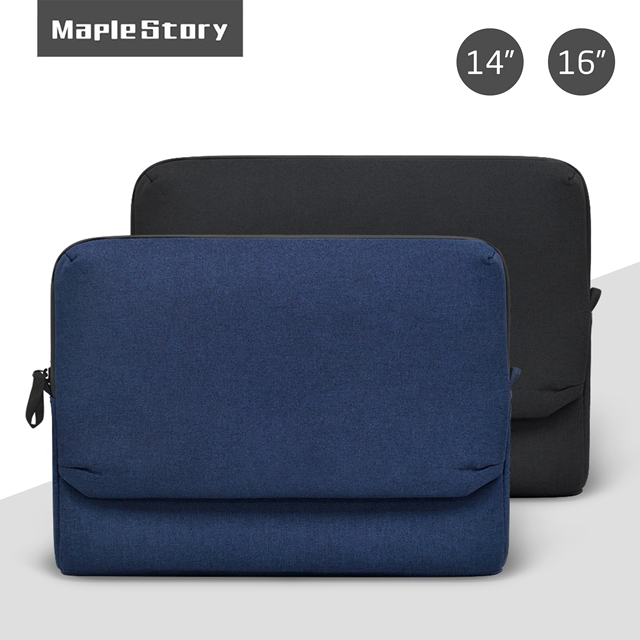14 16 Inch Laptop Caddy Sleeve with Front Accessory Pocket Shockproof Computer Case Ready Stock Custom Logo