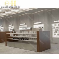 Meubles de présentation pour salon de beauté, design professionnel pour magasin de maquillage, étagère murale, vitrine, armoire de présentation de cosmétiques personnalisée