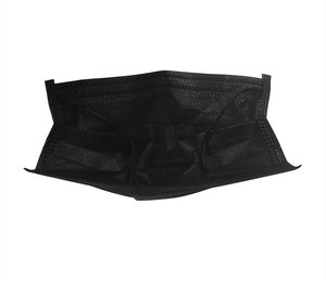 Masker Wajah Sekali Pakai 4 Lapis Food-Grade yang Dapat Disesuaikan, Hitam, 17.5*9.5CM, Non-woven, Kualitas Tinggi, Grosir dari Cina untuk Perlindungan - Product Image 6