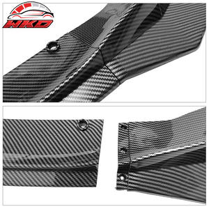Protector de Parachoques Delantero para BMW Serie 4 G22 G23 M440i 2021-2025, Alerón Deportivo M, Impresión de Fibra de Carbono - Difusor de PP, Protector de Mentón - Product Image 5