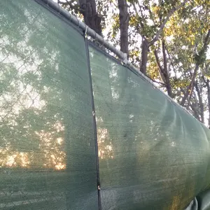 HDPE tessuto lavorato a maglia recinzione del giardino parabrezza rete recinzione rete dello schermo di segretezza per il giardino