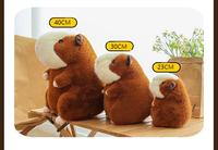 Enfants cadeau d'anniversaire PP coton rempli en peluche mignon doux gros cochon d'inde en peluche Animal