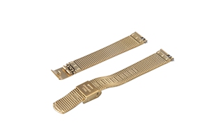 Correa de <span class=keywords><strong>Reloj</strong></span> Milanesa de 14mm con Logo Personalizado en Acero Inoxidable 316L para Smartwatches Samsung Huawei <span class=keywords><strong>Xiaomi</strong></span> y Relojes Clásicos - Product Image 5