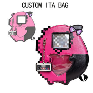 Custom Ita Bag Production Company Low MOQ Mensajero cruzado personalizable Itabag para fanáticos del anime - Product Image 5