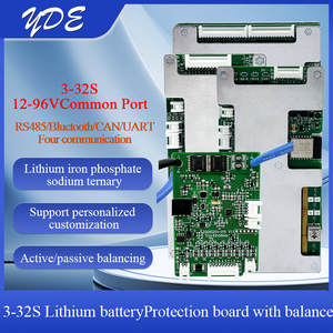 YDE 26S&30S 96V 60A/100A Equilibrio Automático Mismo Puerto <span class=keywords><strong>BMS</strong></span> Universal de Litio-Ferroso Ternario RS485/CAN/UART/ 4 oz Cobre - Product Image 2