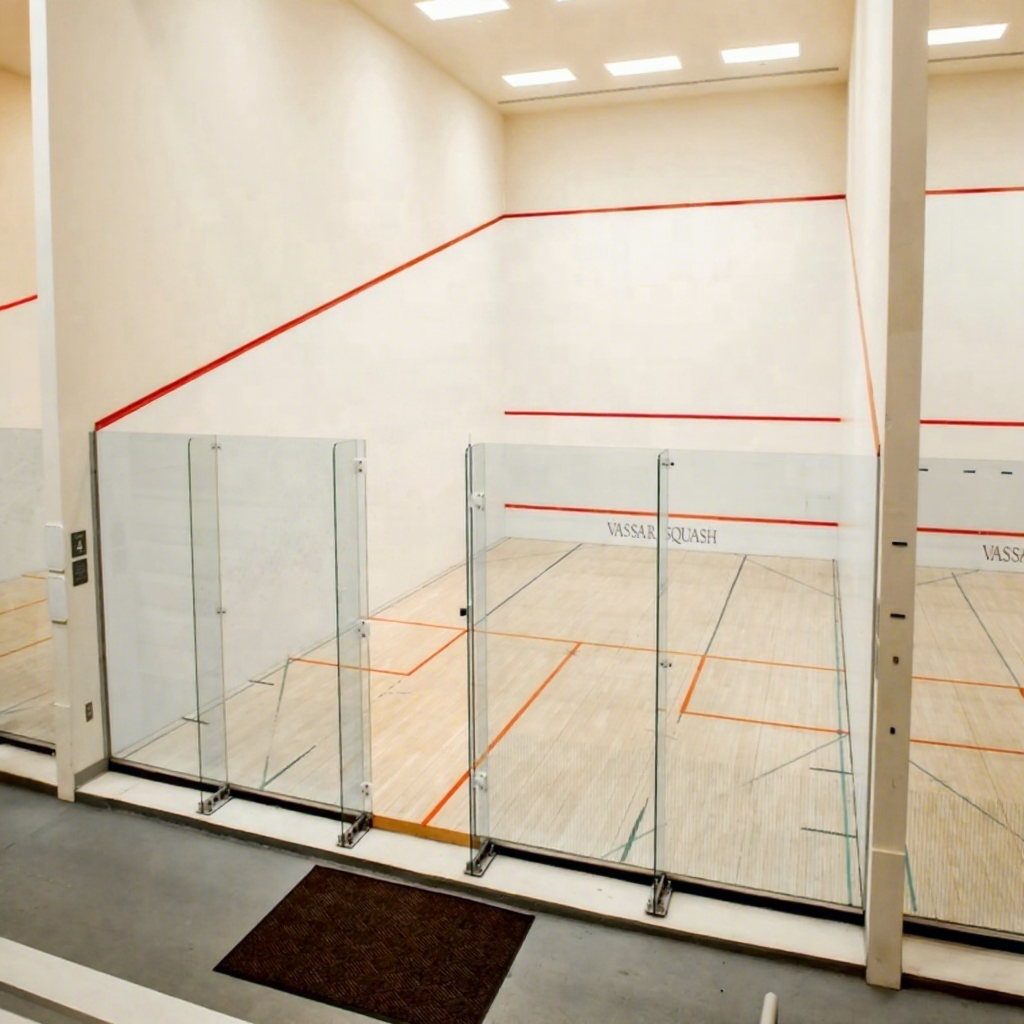 Exito 2026 Professional Indoor Squash Court Equipment Full Transparent Glass Squash Court Installation Team Available