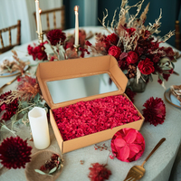 Pétales d'hortensia préservés Yunnan Activelove, rouge et blanc, couleur personnalisable, longue durée, écologiques, pour mariage, maison, fête des mères