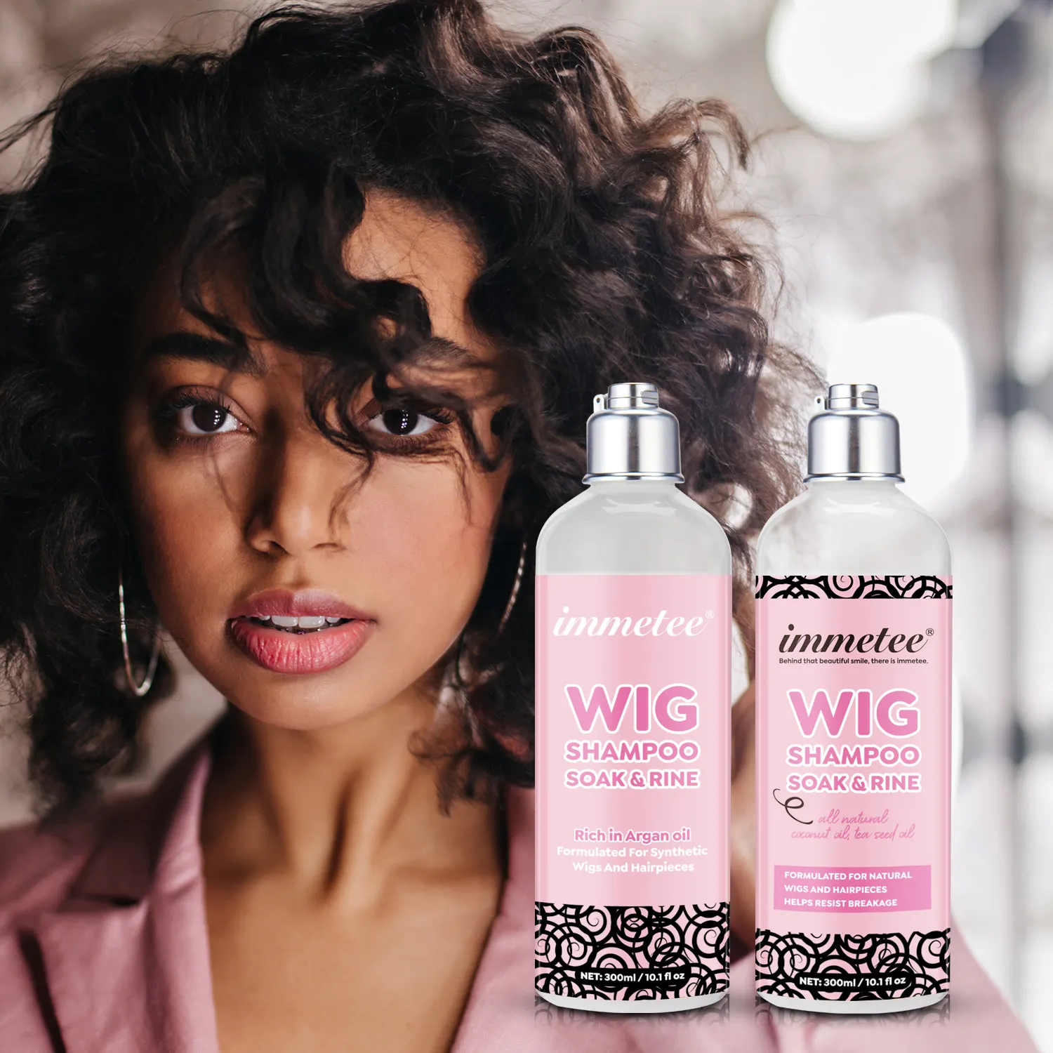 Wigs Care Shampoo Beauty Synthetic Hair Wig Shampoo Soak   Rinse Wig Shampoo And Conditioner