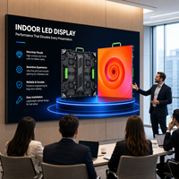 Écran d'affichage numérique LED publicitaire en promotion avec support SDK et OEM, garantie 1 an, écran tactile HD pour affichage de bienvenue en centre commercial