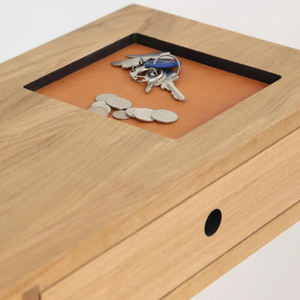 مجموعة تخزين أرفف معلقة للجدار أرفف بيضاء للجدار رف العائم مع درج - Product Image 3