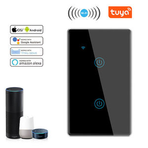 Module de commande à distance Tuya Smart Home, commande vocale, lampe, horloge numérique, scène tactile, interrupteurs muraux sans fil Wifi - Product Image 2