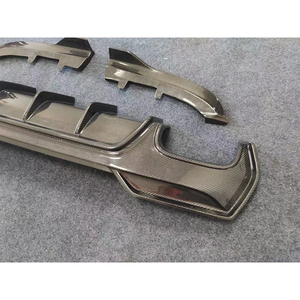 Difusor de parachoques trasero de fibra de carbono estilo MP con divisor lateral para <span class=keywords><strong>BMW</strong></span> G22 G23 420 430 <span class=keywords><strong>440</strong></span> con paquete M 2020up - Product Image 2