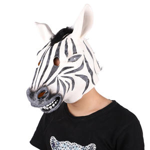 Masques d'horreur emblématiques, vrais masques d'horreur, masques de zèbre historiques effrayants masques de mascarade d'horreur masques de nuits d'horreur d'Halloween - Product Image 1