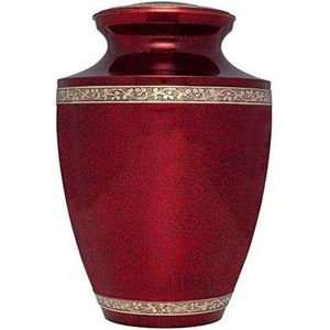 Urna de cremación de Metal hecha a mano para cenizas, suministros funerarios, disponibles a precio de venta al por mayor de la India - Product Image 3
