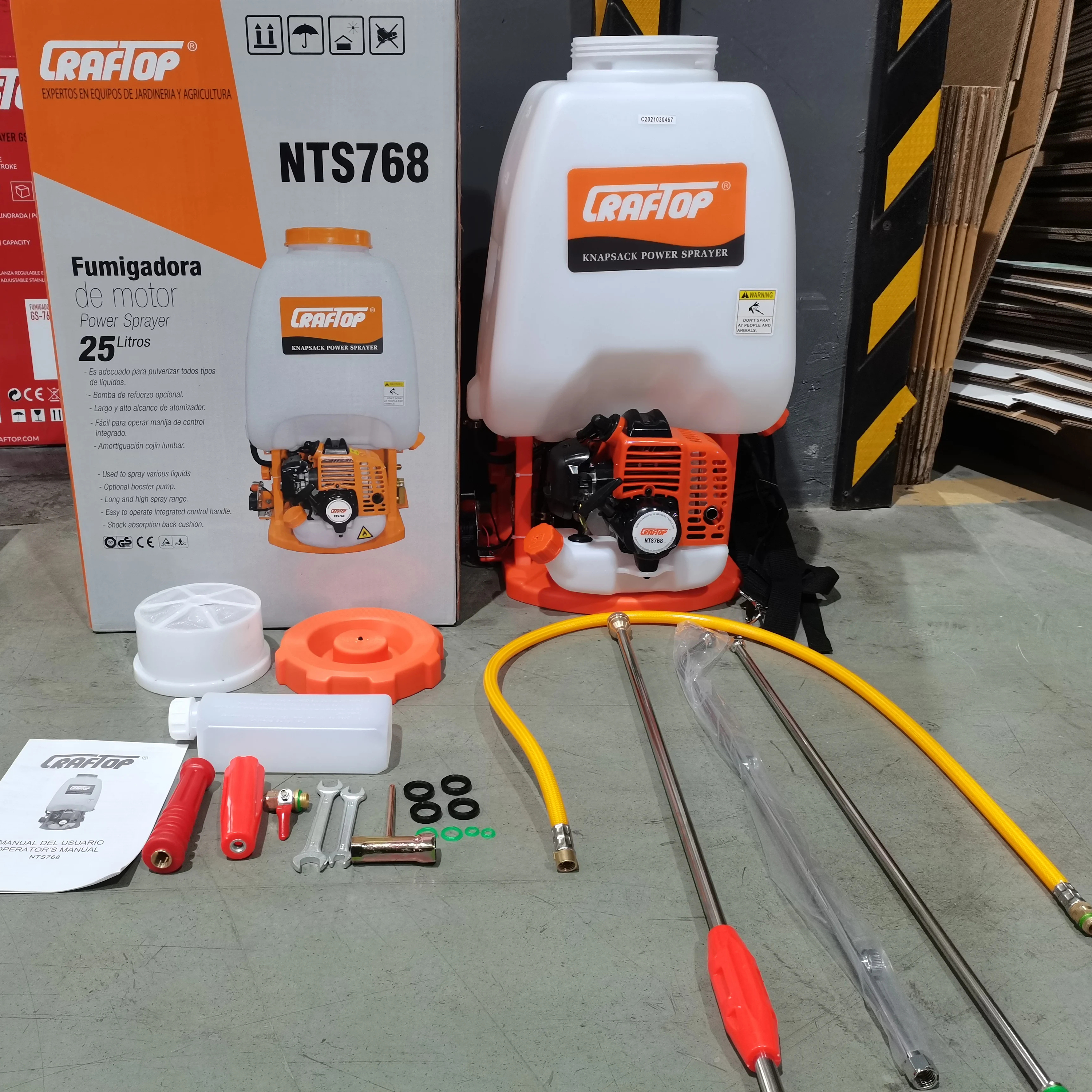 Pulverizador Matabi SUPER AGRO 16 Litros – Para Grandes Extensiones, Lanza De Latón – Hecho En España