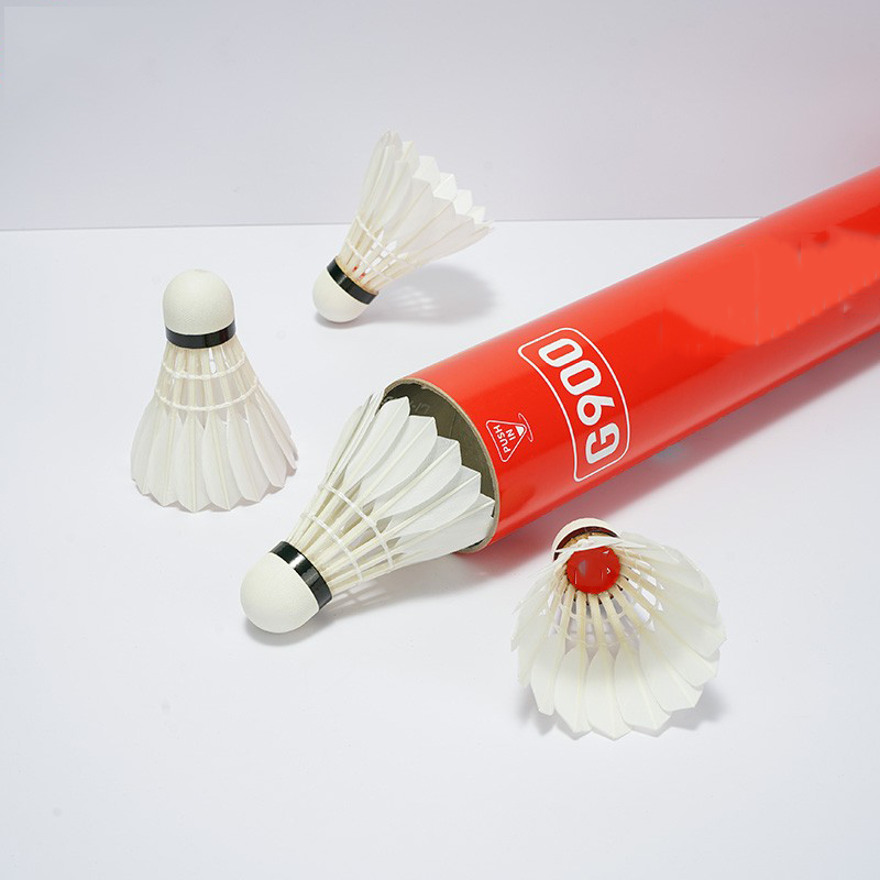 Высококачественный воланчик G900 G800 G600 G700 из гусиного пера, одобрен BWF, скорость 76 77