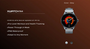 Infinix XWatch N4 Tập Thể Dục Tracker IP68 Heart Rate Ngủ Tracker Tft Trả Lời Cuộc Gọi Quay Số Cuộc Gọi Silicone Từ Đồng Hồ Báo Thức - Product Image 6