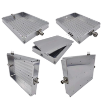 Boîtier de blindage en alliage d'aluminium 5052 6061 sur mesure, boîtier métallique pour amplificateur de signal, marquage personnalisé, service OEM