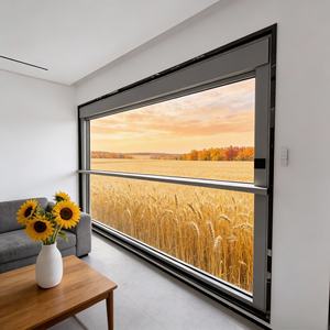 Ventana Elevadora Eléctrica Inteligente XiaoDe con Marco Grande <span class=keywords><strong>de</strong></span> Aleación <span class=keywords><strong>de</strong></span> Aluminio para Exterior, <span class=keywords><strong>de</strong></span> Gran Tamaño, con Apertura Automática y Acabado Inoxidable - Product Image 1